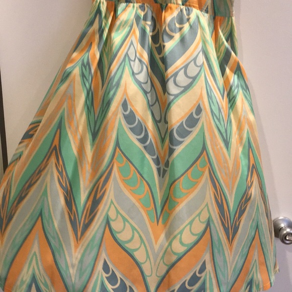 Anthropologie Silk Summer Dress - Picture 3 of 3